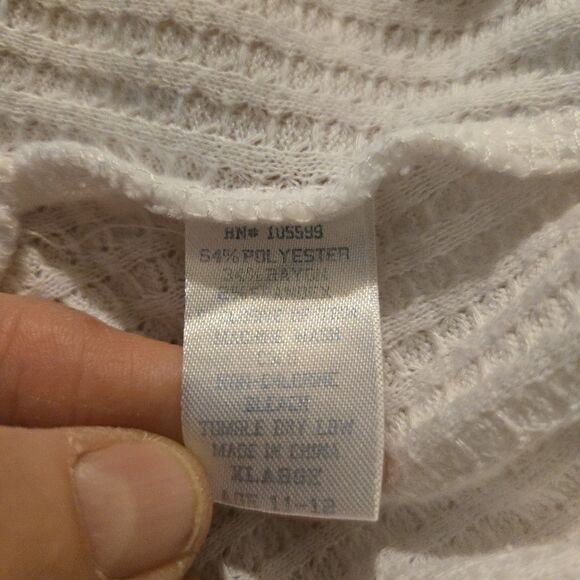 Garb Team Girls XL 11-12 Texas Tech Baby Doll Waffle Knit Top Red Raiders - Picture 4 of 7